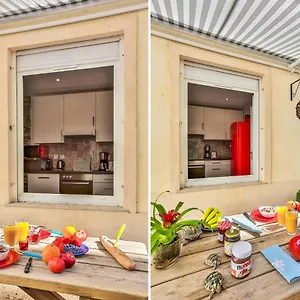 Le Refuge Avec Terrasse Et Jardin, En Plein Centre-ville, Gare 5 Minutes A Pieds Nizza